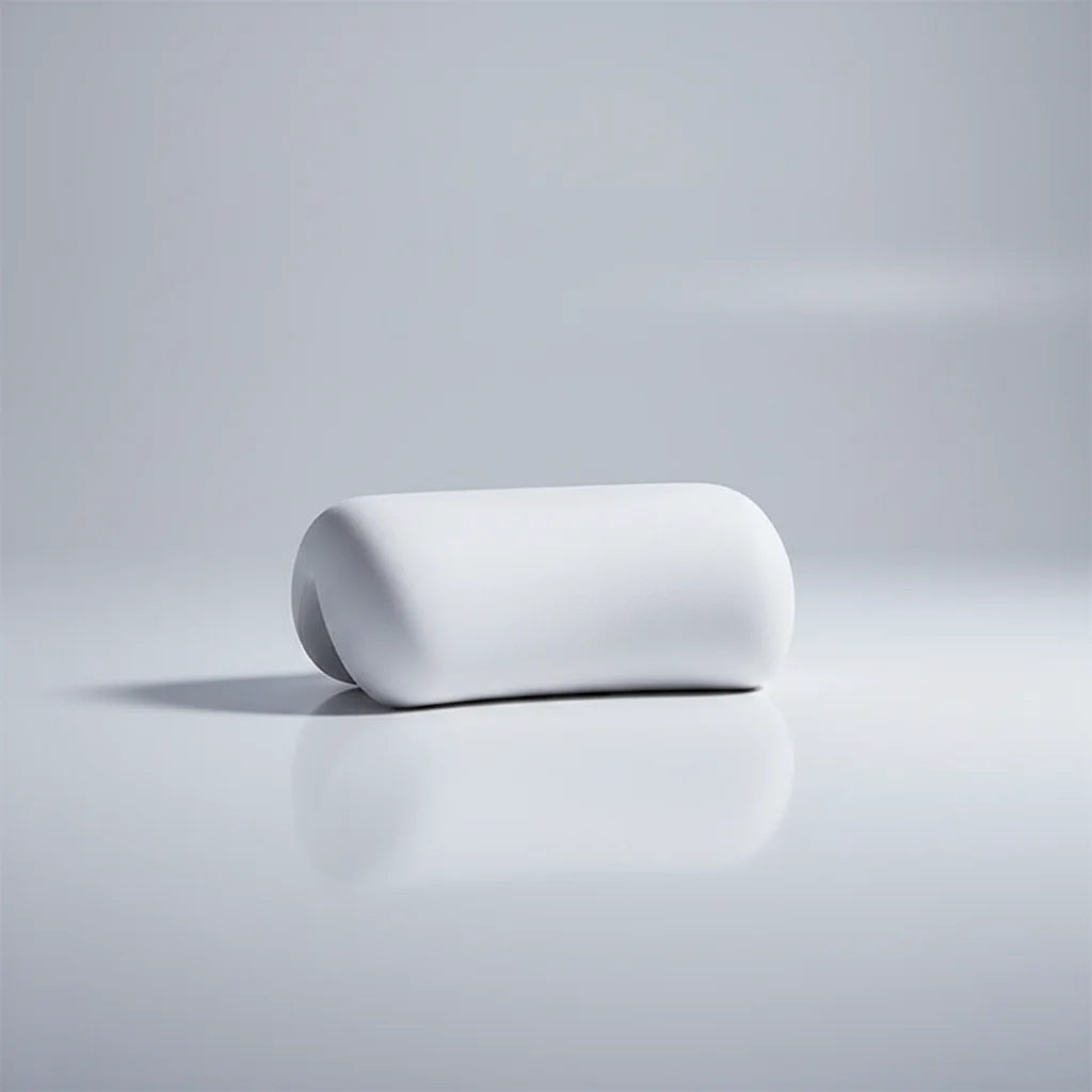 Bath Pillow Ergonomic Neck Support Anti-Slip Suction Cups