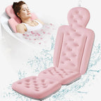 Bath Pillow Full-Body Breathable Mesh & Suction Cups