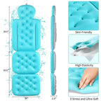 Bath Pillow Full-Body Breathable Mesh & Suction Cups
