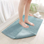 Bath Rug Chenille Non-Slip Absorbent