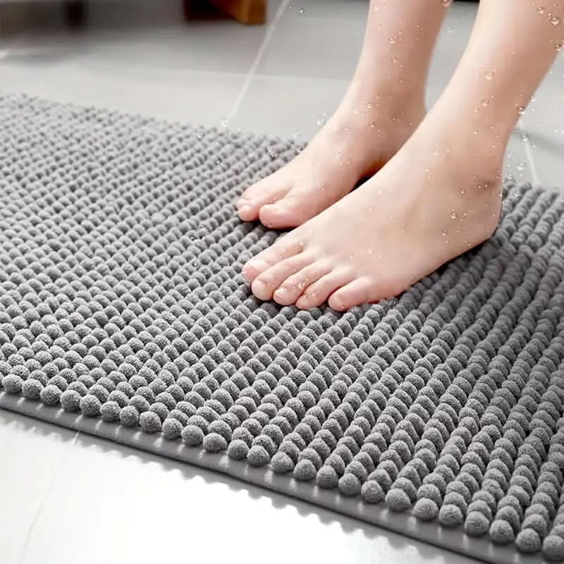 Bath Rug Chenille Non-Slip Absorbent