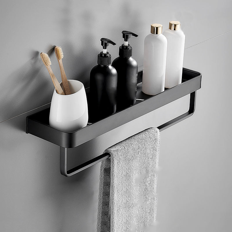 Bath Shelf Matte Black Stainless Steel