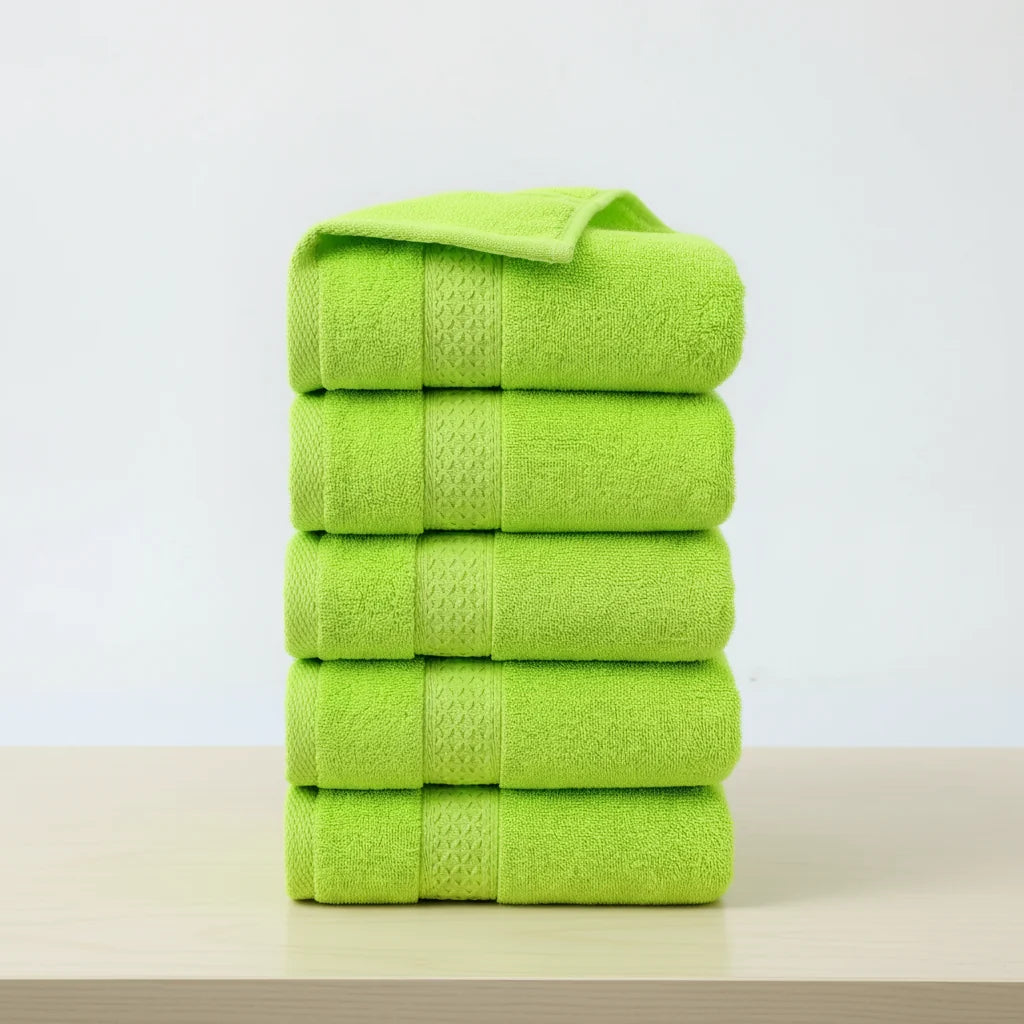 Bath Towel Set Extra-Soft Cotton Highly Absorbent