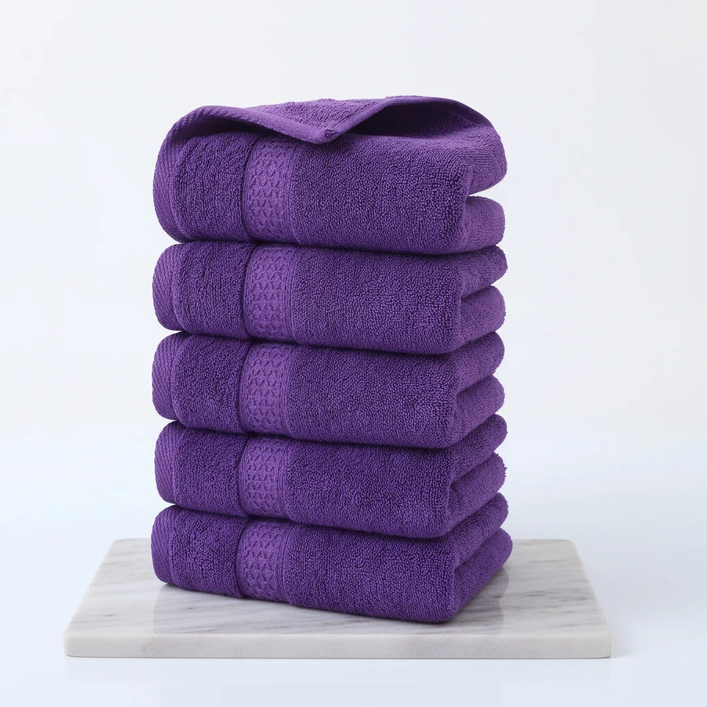 Bath Towel Set Extra-Soft Cotton Highly Absorbent