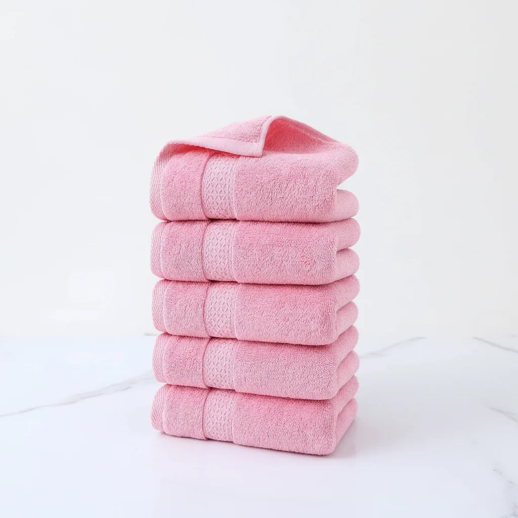Bath Towel Set Extra-Soft Cotton Highly Absorbent