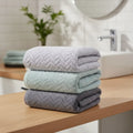 Bath Towel Set Quick-Dry Microfiber Gentle On Skin