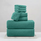 Bath Towel Set Quick-Dry Soft Eight-Piece