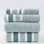 Bath Towel Set Ultra-Soft Microfiber Quick-Dry 8-Piece