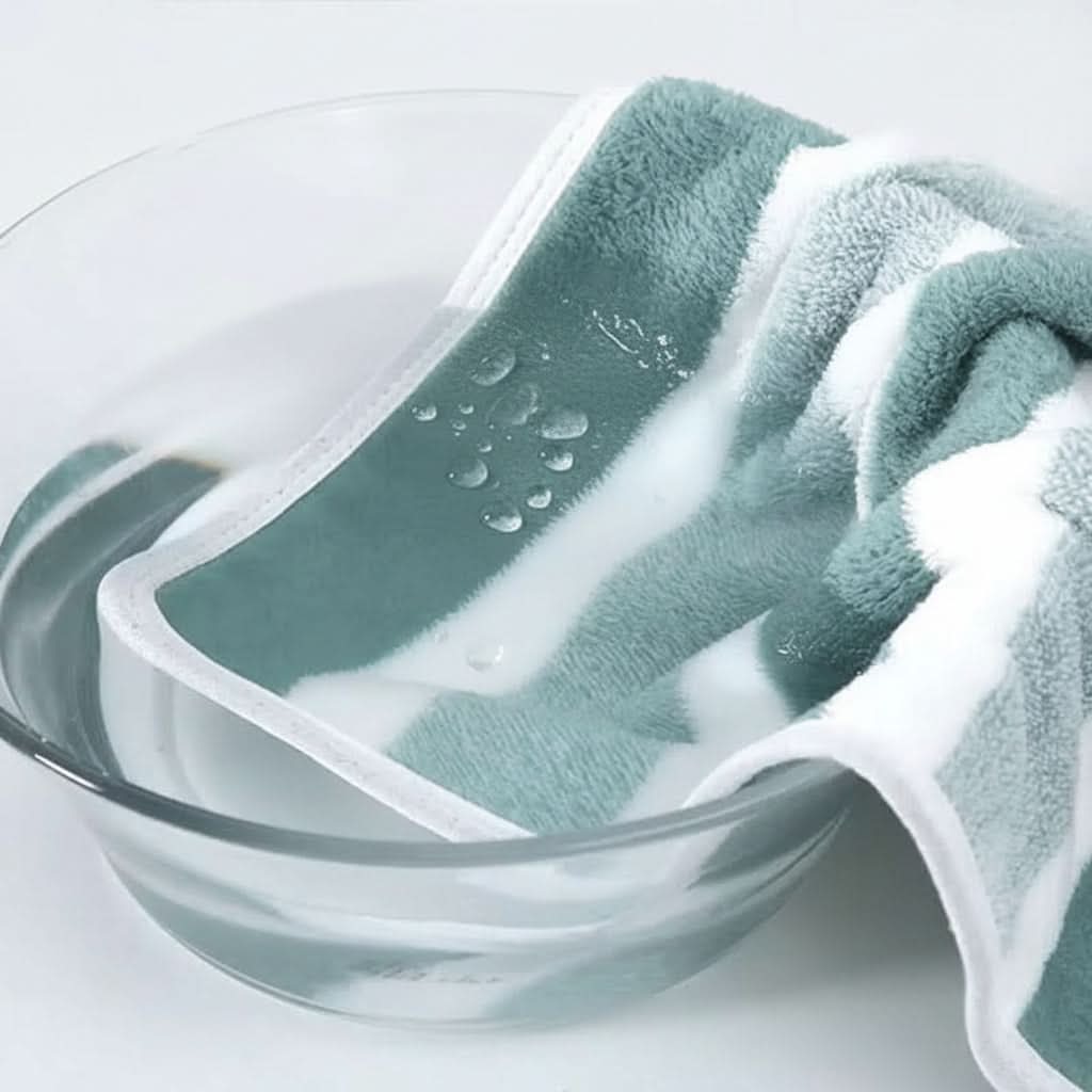 Bath Towel Set Ultra-Soft Microfiber Quick-Dry 8-Piece