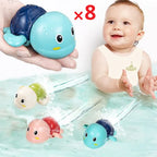 Bath Toy Wind-Up Sealed Bottom & Floats