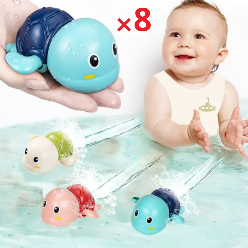 Bath Toy Wind-Up Sealed Bottom & Floats
