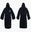 Bathrobe Hooded Full-Length Moisture-Wicking