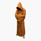 Bathrobe Hooded Full-Length Moisture-Wicking