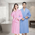 Bathrobe Soft Cotton Terry Unisex Loose Fit