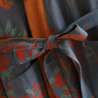 Bathrobe Waffle Cotton Quick-Dry Belt & Pockets