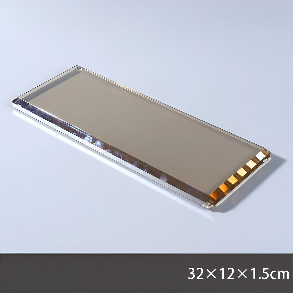 Bathroom Accessories Set Crystal Glass Hygienic Countertop Friendly