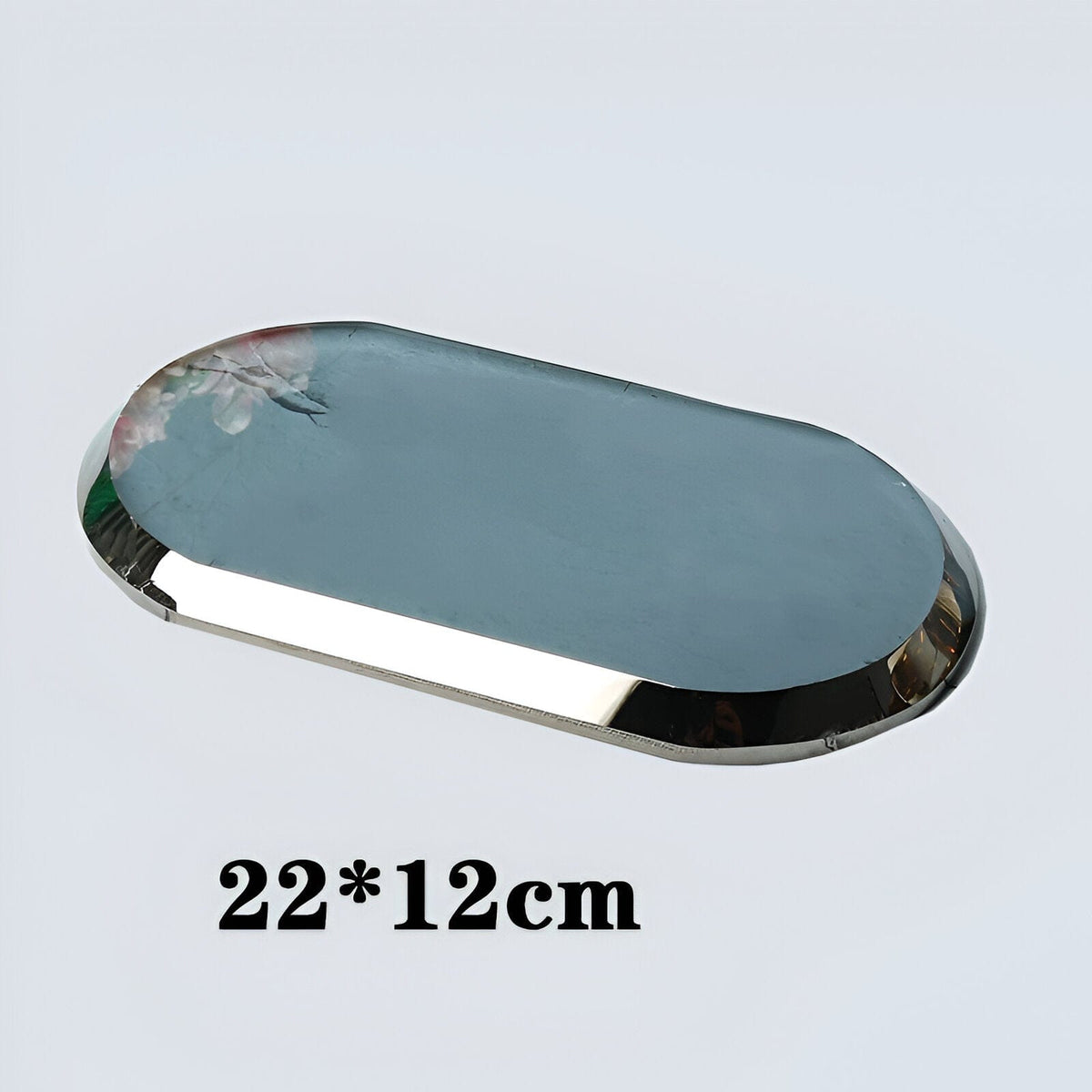 Bathroom Accessories Set Crystal Glass Hygienic Countertop Friendly