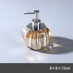 Bathroom Accessories Set Crystal Glass Toothbrush Holder