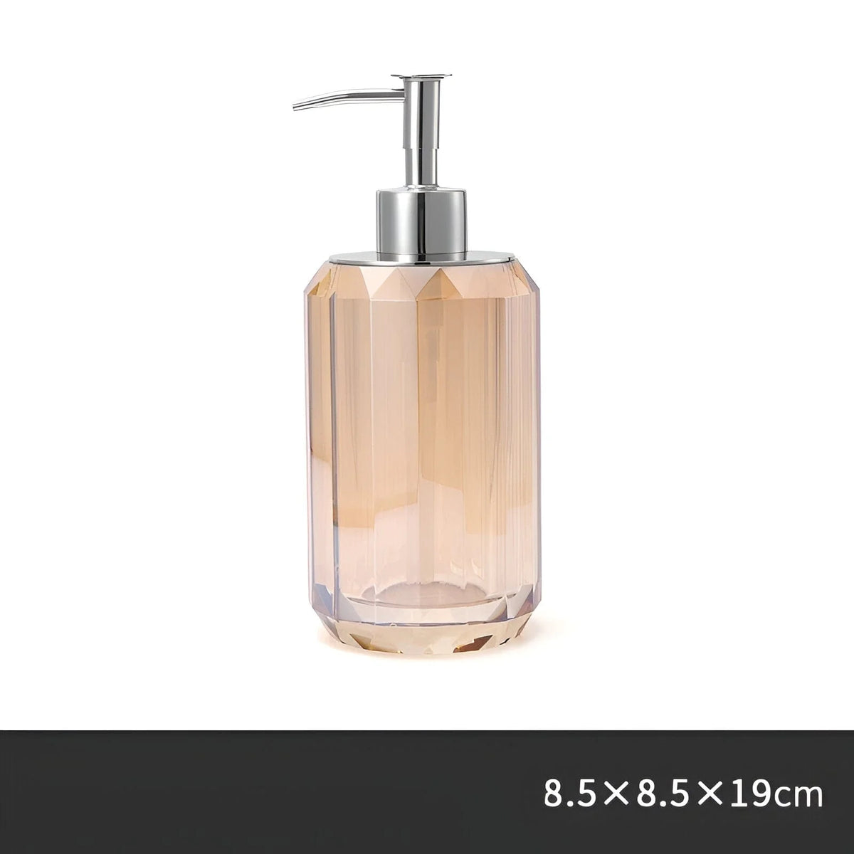 Bathroom Accessories Set Crystal Glass Toothbrush Holder