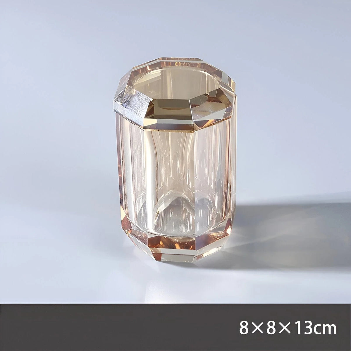 Bathroom Accessories Set Crystal Glass Toothbrush Holder