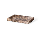 Bathroom Accessories Set Marble-Effect Polished Finish