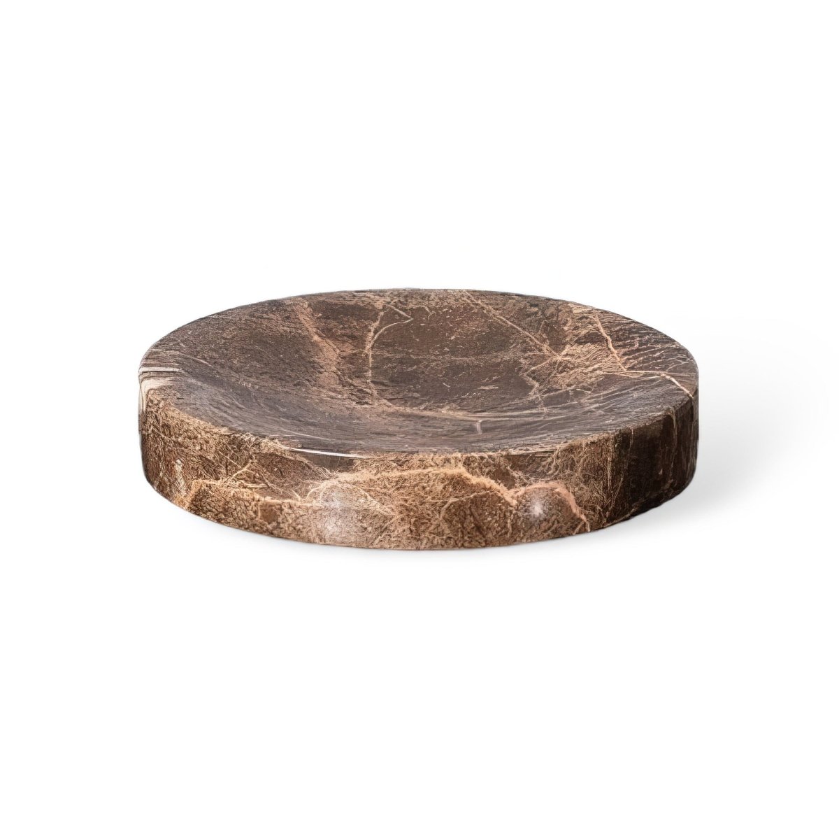 Bathroom Accessories Set Marble-Effect Polished Finish