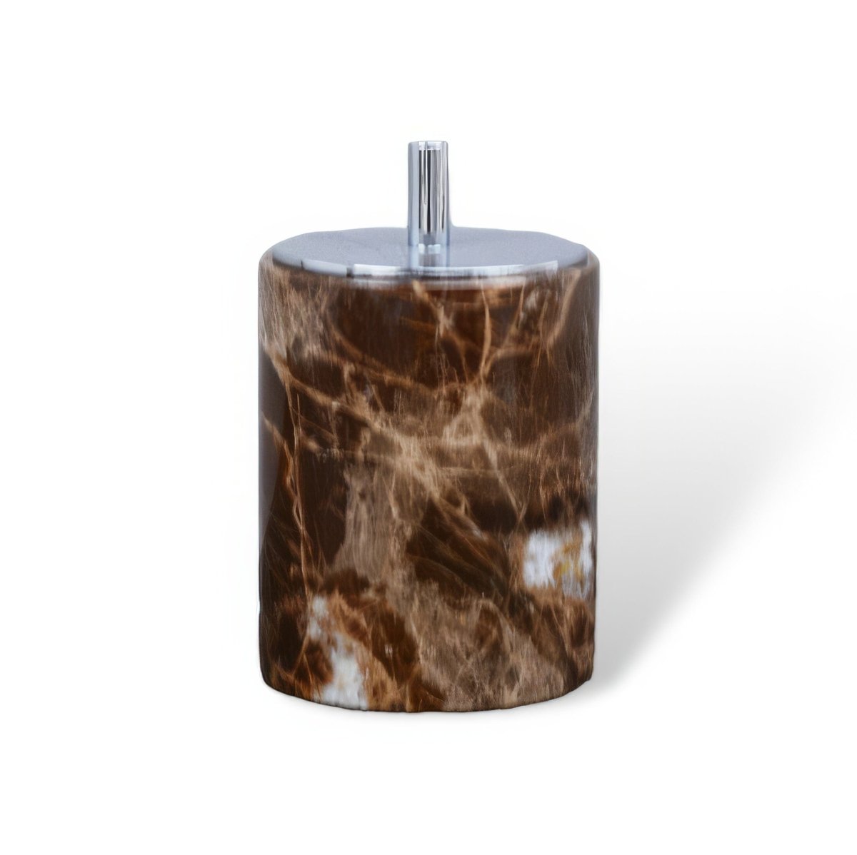 Bathroom Accessories Set Marble-Effect Polished Finish