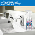 Bathroom Cleaner Set Lime-Scale & Grout Remover Reusable Cloths