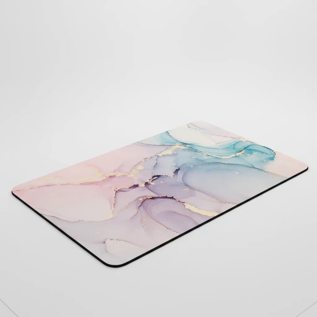 Bathroom Mat Instant Moisture Absorption Non-Slip Slim