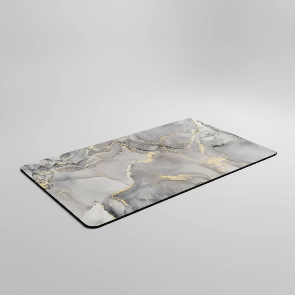 Bathroom Mat Instant Moisture Absorption Non-Slip Slim