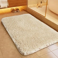 Bathroom Mat Plush Microfiber Anti-Slip Backing
