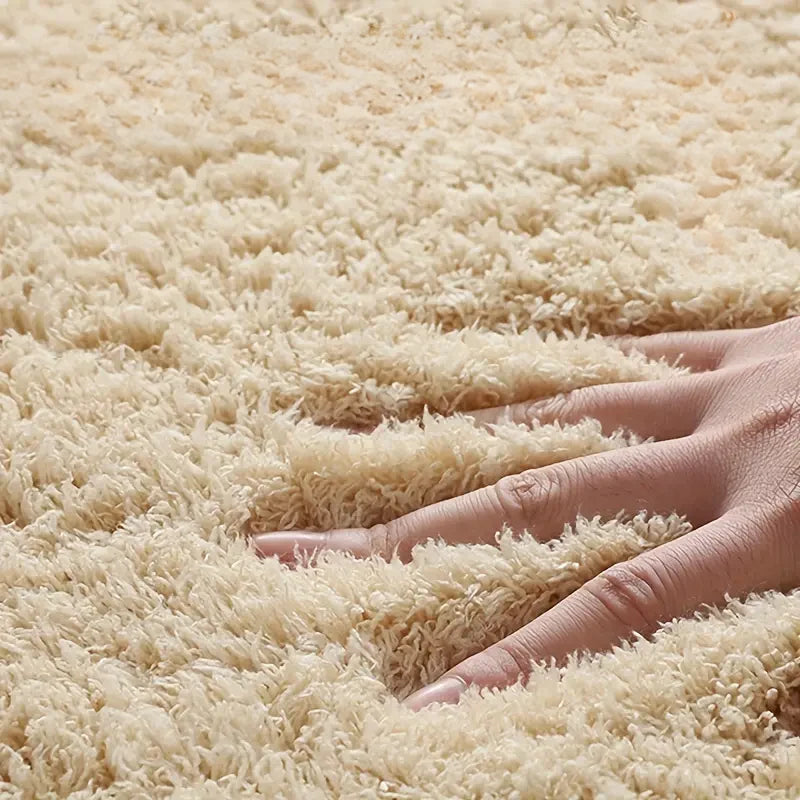 Bathroom Mat Plush Microfiber Anti-Slip Backing