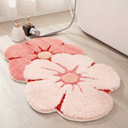Bathroom Mat Ultra-Soft Microfiber Non-Slip & Machine Washable