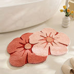 Bathroom Mat Ultra-Soft Microfiber Non-Slip & Machine Washable