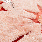 Bathroom Mat Ultra-Soft Microfiber Non-Slip & Machine Washable