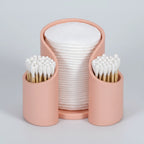 Bathroom Organizer 2-in-1 Dispenser & Storage Dust-Free Lid