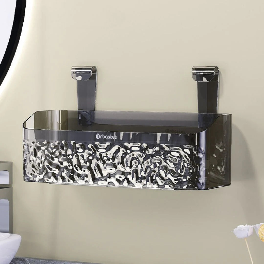 Bathroom Rack No-Drill Suction-Mount Waterproof & Rust-Free