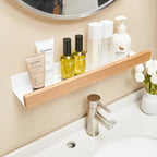 Bathroom Shelf Drill-Free Adhesive Water-Resistant High Load Capacity