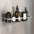 Bathroom Shelf Metal Suction Cup Tool-Free