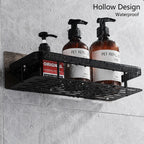 Bathroom Shelf Metal Suction Cup Tool-Free