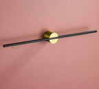 Bathroom Towel Bar Adjustable Brushed Aluminum Mounting Hardware Included