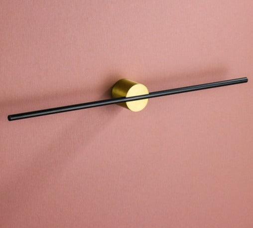 Bathroom Towel Bar Adjustable Brushed Aluminum Mounting Hardware Included