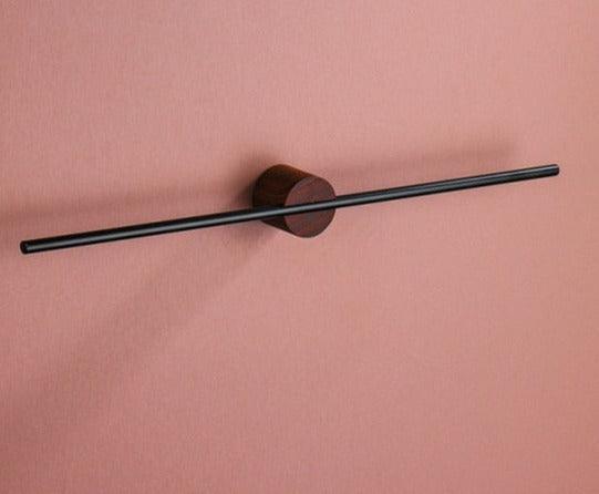 Bathroom Towel Bar Adjustable Brushed Aluminum Mounting Hardware Included