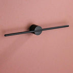 Bathroom Towel Bar Adjustable Brushed Aluminum Mounting Hardware Included