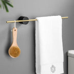 Bathroom Towel Bar Adjustable Brushed Aluminum Mounting Hardware Included