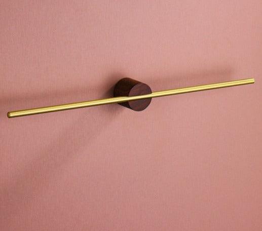 Bathroom Towel Bar Adjustable Brushed Aluminum Mounting Hardware Included