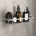 Bathroom Wall Shelf Drill-Free Adhesive Stainless Steel