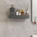 Bathroom Wall Shelf Integrated Towel Bar Moisture-Resistant