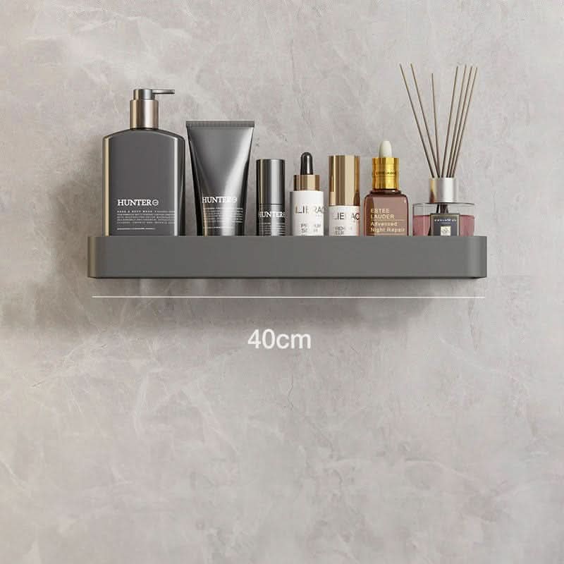 Bathroom Wall Shelf Integrated Towel Bar Moisture-Resistant