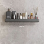 Bathroom Wall Shelf Integrated Towel Bar Moisture-Resistant